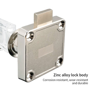 Manufacturer Wholesale High Quality Zinc Alloy Anti-Theft Copper <strong>Key</strong> <strong>Drawer</strong> <strong>Lock</strong> Locker <strong>Lock</strong> Wardrobe <strong>Drawer</strong> Door Security <strong>Lock</strong> - Product Image 4