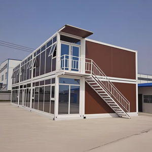 Edificios de Oficinas Prefabricados Expandibles y Móviles de Diseño de Múltiples Pisos con Tarifas Prestigiosas, Casa Contenedor Impermeable con Baño - Product Image 2