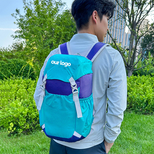 Mochila de senderismo de poliéster de lona de nailon ligera bolsa de viaje repelente al agua para deportes al aire libre de hombres y mujeres - Product Image 4