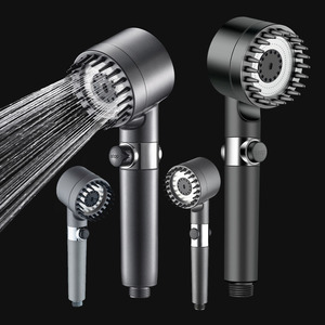 Rubinetti <span class=keywords><strong>da</strong></span> <span class=keywords><strong>bagno</strong></span> multifunzionali a pioggia placcati ad alta pressione 3 modalità soffione 3-in-1 <span class=keywords><strong>con</strong></span> palmare per uso <span class=keywords><strong>bagno</strong></span> in cucina - Product Image 1