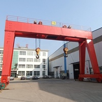 Grue portique à double poutre pour usage industriel, 5 tonnes, 15 tonnes, équipement d'usine