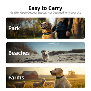 <span class=keywords><strong>Collar</strong></span> de Adiestramiento para Perros con GPS/GSM/GPRS, Resistente al Agua hasta 1000 Metros, con Pantalla LED y Valla Eléctrica Remota - Product Image 4