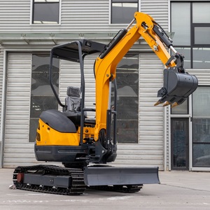 Miniexcavadora de orugas de 2.5t HT25 con motor D1105, PLC y motor de 14.2kw de alta capacidad de excavación - Product Image 3