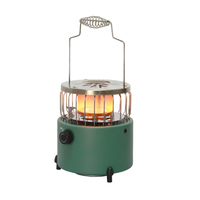 Chauffage infrarouge au gaz portable 2 en 1 en acier inoxydable de haute qualité, durable et économe en énergie, mini chauffage intérieur/extérieur