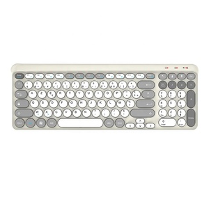 102 touches 2.4G et pour <span class=keywords><strong>Bluetooth</strong></span> Double Mode Portable Mini <span class=keywords><strong>Clavier</strong></span> <span class=keywords><strong>Ergonomique</strong></span> avec Couleur Chocolat Keycap Interface USB Option Mute - Product Image 5