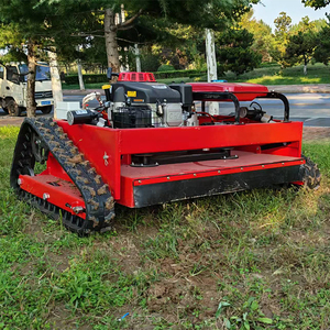 เครื่องตัดหญ้าแบบไร้สายคุณภาพสูง 4 จังหวะ 48 โวลต์ ขับเคลื่อนด้วยตัวเอง สำหรับงานอุตสาหกรรม/DIY 5000 วัตต์ มัลติฟังก์ชั่น ควบคุมระยะไกล เครื่องยนต์ 608 ซีซี 900 มม. - Product Image 3