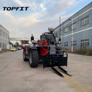 TOPFIT TR735 Carretilla Elevadora Telescópica con Tracción en las Cuatro Ruedas, Motor Diésel, 76kw, Capacidad de Carga de 1.3m - Product Image 4