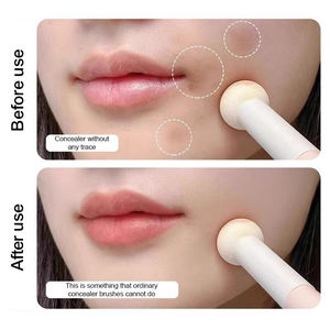 1 <span class=keywords><strong>brocha</strong></span> correctora multifunción con cabezal <span class=keywords><strong>de</strong></span> esponja en forma <span class=keywords><strong>de</strong></span> hongo, <span class=keywords><strong>de</strong></span> doble uso en seco y húmedo, <span class=keywords><strong>brocha</strong></span> para difuminar lápiz labial, herramienta <span class=keywords><strong>de</strong></span> maquillaje labial mate - Product Image 6