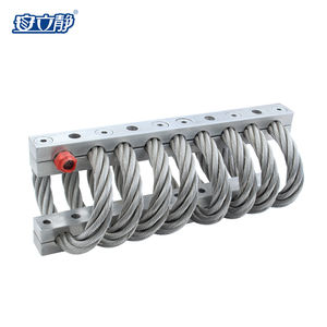 Isolateur de vibrations pour câble métallique ALJ-81030 Anlijing en aluminium et acier inoxydable, conception compacte, haute stabilité, amortisseur de précision - Product Image 5