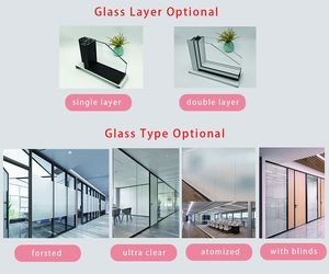 Divisor de Oficina Insonorizado de Altura Completa, Pared Modular Comercial para Trajes Ejecutivos y Centros Comerciales - Product Image 3