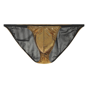 Taille basse hommes Sexy Bikini <span class=keywords><strong>string</strong></span> sous-vêtements poche bombée Lingerie hommes G <span class=keywords><strong>String</strong></span> T dos <span class=keywords><strong>string</strong></span> pour les gars - Product Image 1
