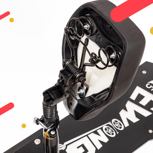 Trottinette électrique Wolongcu 10 pouces pliable portable pour trajets urbains unisexe noire - Product Image 3