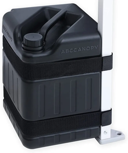 ABCCANOPY Lot de 4 poids pour parasol base auvent gazebo <span class=keywords><strong>parapluie</strong></span> bases eau noir pour tentes instantanées et gazebos pop up - Product Image 6