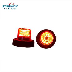 Luz Estroboscópica LED de Emergencia Oculta, Luz de Advertencia para Ambulancia, 12 Luces Estroboscópicas LED - Product Image 1