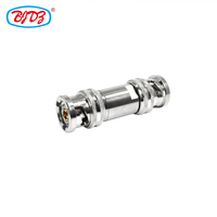 Adaptadores Conectores Triax BNC TRB Macho a TRB Macho de 3 Pines, para Cable de Datos Twinaxial/Triaxial MIL-STD-1553, Adaptadores RF