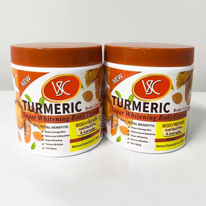 Crème Corporelle Super Éclaircissante et Hydratante 500g à la Curcumine avec Collagène, Anti-Taches et Anti-Âge, Meilleure Vente - Product Image 1