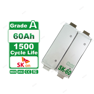 Sel Baterai Lithium SK 60Ah NMC Pouch Cell 3.7V Original Baru Kapasitas Tinggi - Product Image 1