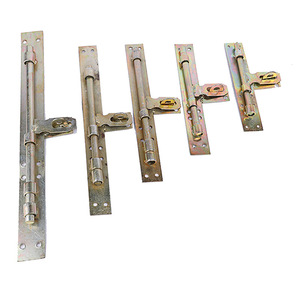 Perno de puerta tipo F de hierro engrosado 250300350400500, tradicional, de fácil instalación para puertas de madera y hierro - Product Image 4