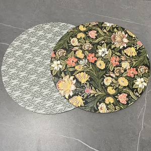 Napperons en liège écologique, impression fleur marbre de luxe, Table à manger Sublimation Mdf - Product Image 5