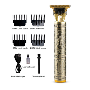 Cortadora de pelo <span class=keywords><strong>el</strong></span>éctrica profesional RAF 5W, patrón de Buda, Motor de 7200RPM con hoja de acero inoxidable y cuerpo de Metal - Product Image 5