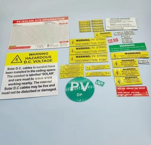 <b>stickers</b> for solar battery charger - Product Image 1