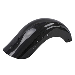 Popular guardabarros de fibra de carbono trasero brillante de sarga 3K apto para Harley Touring CVO Road Glide <span class=keywords><strong>ST</strong></span> 2023-2025 - Product Image 6