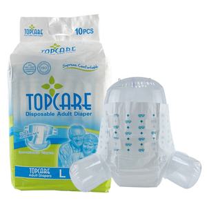 Venda quente Descartável Adulto Fralda Fraldas Grosso Enfermagem PE Filme Amostra Grátis Grande Valor Bulk Medical Supply - Product Image 1