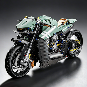 Blocs de construction de <span class=keywords><strong>moto</strong></span> Aston Martin Series 1:5 en plastique ABS électroplaqué, 2176+ pièces, édition limitée, modèle d'assemblage MOC pour adultes - Product Image 1