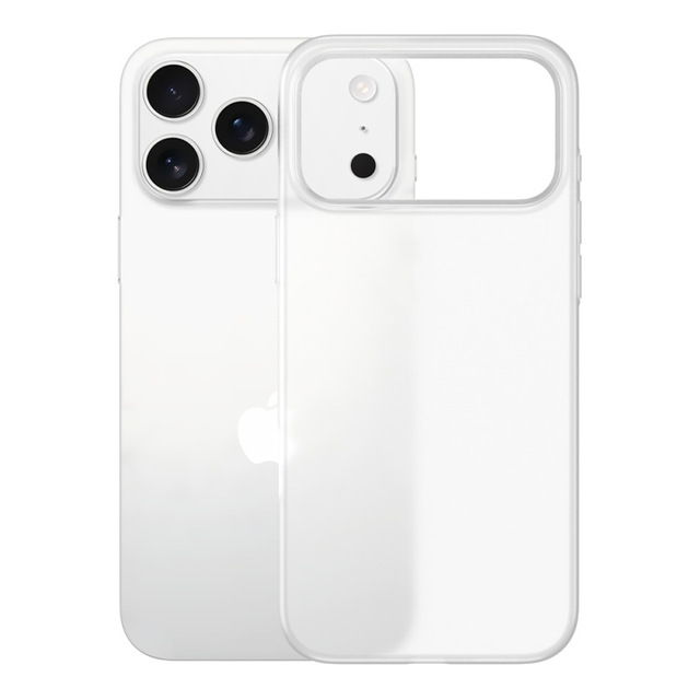 Slim Fit PP Case for iPhone 17 Series Frosted Matte Surface Anti Fingerprint Protection Hard Back Cover Shockproof Design