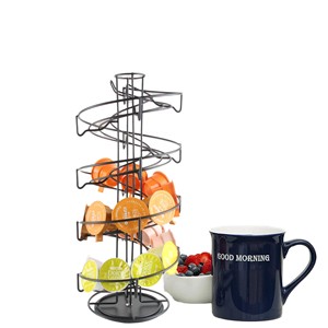 ลวดเหล็ก5ชั้นแบบตั้งได้, ที่ใส่กาแฟและไข่อเนกประสงค์ความจุมากสไตล์ยุโรป - Product Image 1