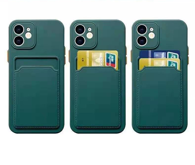 Top Sale Credit Card Mobile Phone Cover for iphone 17 16 15 Pro Max Cell Phone Accessories Card Solt Phone Case