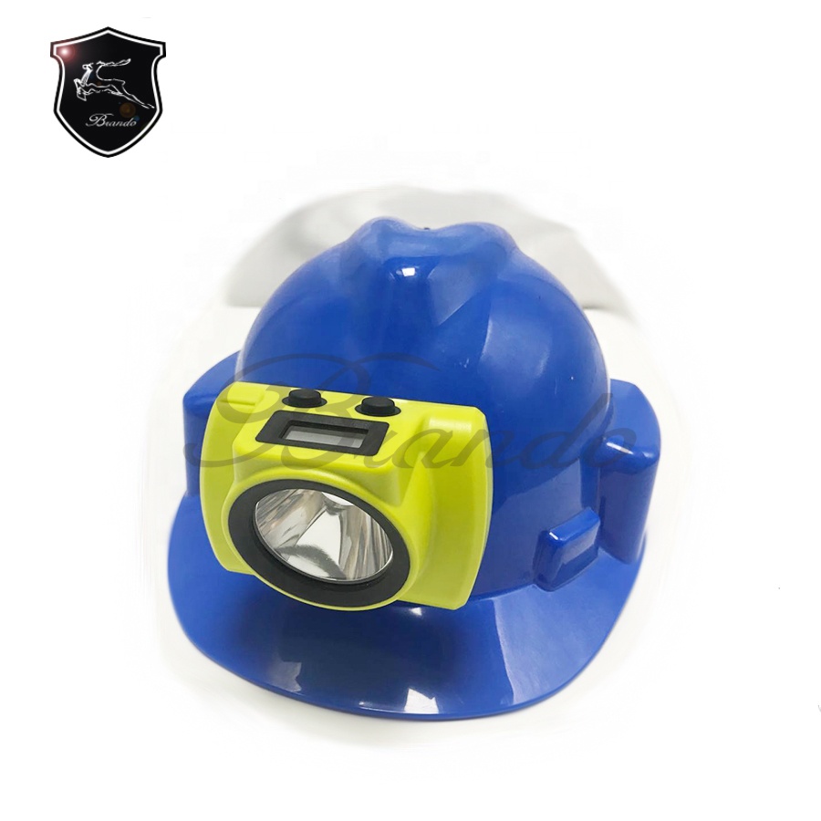 2022 New listing forklift flame hand safety miners lamp linternas mineras wireless head helmet lamp with charger