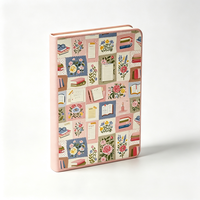 Journal de lecture personnalisé, couverture rigide, patchwork, carnet pour les amoureux des livres, format A5, journal de commentaires sur les livres