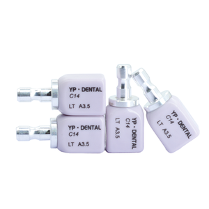 5 Unidades/Caja de Lingotes de Disilicato de Litio Dental, Bloque de Cerámica de Vidrio C14 LT HT para Sistema de Fresado CAD CAM, Materiales para Prótesis Dentales - Product Image 3
