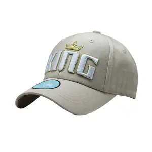 Profesyonel custom made BCI organik pamuk dimi 6 panel yapılandırılmış spor beyzbol şapkası ve şapka ile 3D logo