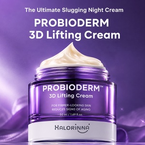 <span class=keywords><strong>Crème</strong></span> de nuit coréenne personnalisée avec logo, complexe triple probiotique, apaise les peaux irritées, améliore la tolérance cutanée, tous types de <span class=keywords><strong>peau</strong></span> - Product Image 4