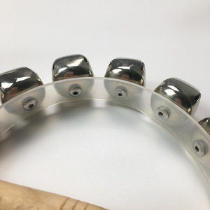 Wholesale Good Quality Flower Drum Rings 7 Bells with Wooden Hand Bells <b>Musical</b> <b>Instrument</b> - Product Image 5
