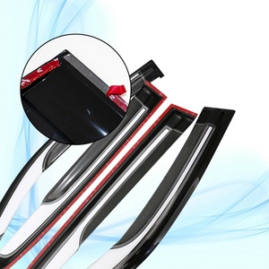 Car Weather Rain shields Windoe Visor Door Visor for Toyota Hilux 2015 - Product Image 6