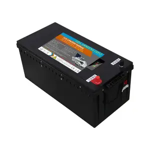 Wiederaufladbare Gelbatterie mit hoher Sicherheit 12 V 12,8 V 24 V 25,6 V 100 Ah 150 Ah 200 Ah 250 Ah für Solarstromsystem Batteriepack