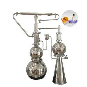 10L ginseng essential oil steam distillation machine for vanilla extract