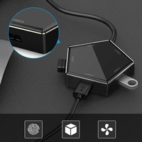 Adaptador USB C 5 en 1 al por mayor de fábrica con 4 puertos USB 3.0 para MacBook Pro Thunderbolt, marca OEM en stock