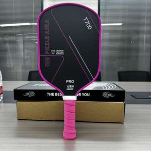 ไม้พายพิคเคิลบอลคาร์บอนไฟเบอร์ T700 พร้อมแกนรังผึ้ง น้ำหนักเบา 220-235 กรัม ทนทานและพกพาสะดวก - Product Image 1