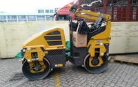 Rouleau vibratoire à double tambour XD120, diamètre du tambour 720 mm, capacité de montée de 30 %, machine de compactage de sol et d'asphalte