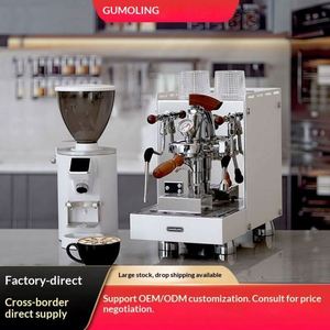 Cafetera Espresso Comercial Profesional de Acero Inoxidable con Doble Caldera, Cabezal de Preparación E61 <span class=keywords><strong>Rocket</strong></span> E61 y Espumador de Leche - Product Image 2