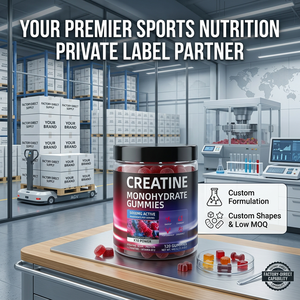 Gomitas de Creatina Personalizadas OEM para Fitness, Empaquetadas en Frasco, para Energía Pre-Entrenamiento y Fuerza Muscular, Servicio de Marca Privada ODM - Product Image 4