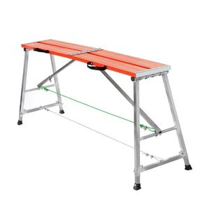 Escada Telescópica Dobrável Multifuncional de Liga de Alumínio Reforçada TaShanHe com Capacidade de Carga de 250kg Plataforma de Trabalho Moderna e Portátil - Product Image 6