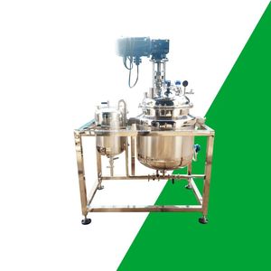 stainless steel <b>jacket</b> distillation reactor with agitator heating and <b>cooling</b> <b>jacket</b> stirred tank reactor manufacturer - Product Image 5