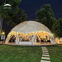 Tente Dôme Géodésique de Luxe en PVC pour Grands Événements Extérieurs, Expositions Commerciales et Fêtes de Mariage - Tentes Bédouines d'Extérieur