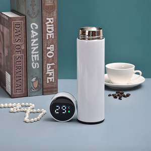 Thông Minh Chai Termos Kỹ Thuật Số 500 Ml Chân Không Bình LED Hiển Thị Nhiệt Độ Thép Không Gỉ Termo Thông Minh Chai Nước Chai - Product Image 4
