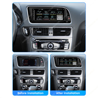 Reproductor de Radio para Coche MEKEDE MNX con Pantalla Táctil Android 4G WIFI de 8 Núcleos para Audi Q5 2010-2017 con Cámara Panorámica 360 DVR ADAS